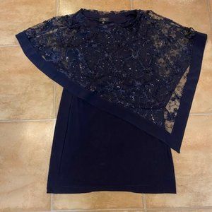 Xscape evening dress Navy Blue